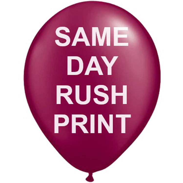 express balloon printing service